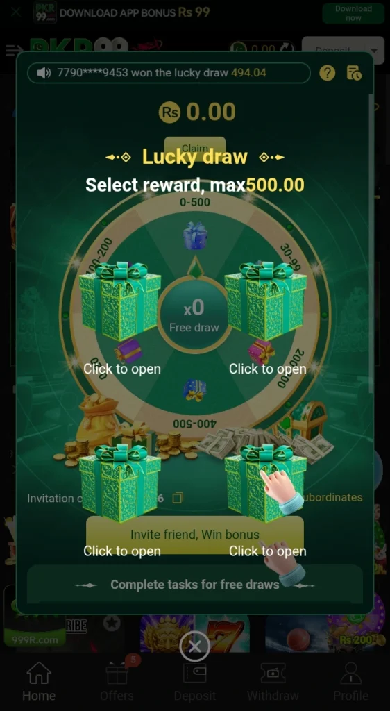 lucky-draw-pkr99